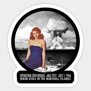 Operation Crossroads Sticker